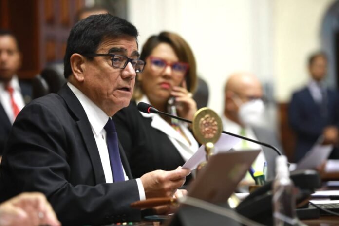 Presidente del Congreso de la República, José Williams.