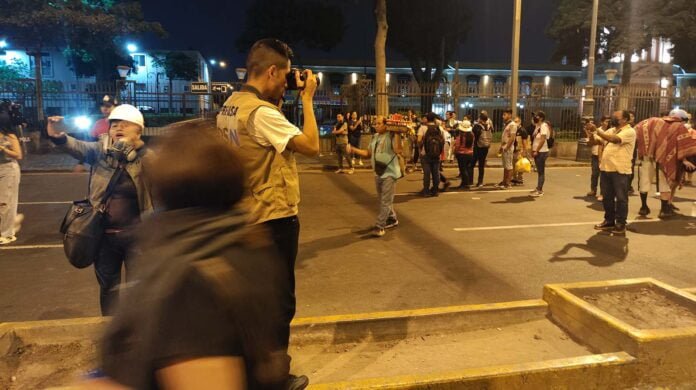 Manifestaciones en Lima Manifestaciones en Lima