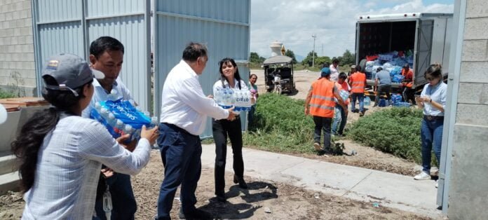 ayuda humanitaria por lluvias