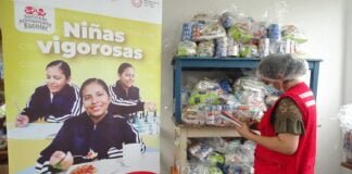 Entrega de alimentos Qali Warma