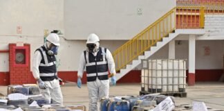 Incautación de droga en Perú (1)