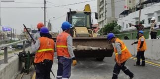 Recojo de poste en Miraflores