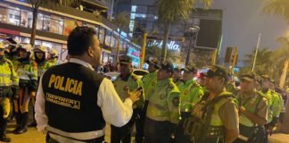 Seguridad en Miraflores durante protestas