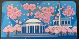 Tarjeta conmemorativa Cherry Blossom 2024