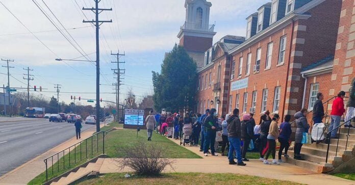 entrega de alimentos en maryland