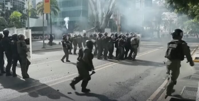 protestas en Venezuela