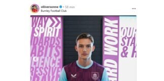Oliver Sonne burnley