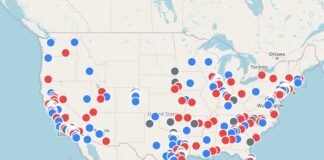Mapa de redadas ICE Estados Unidos