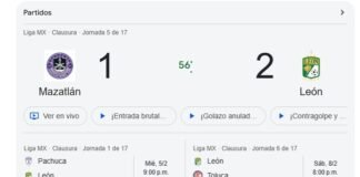 Mazatlán León en vivo