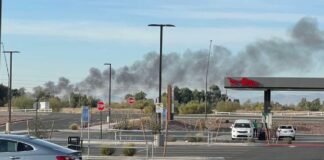 Accidente aéreo en Arizona hoy (1)