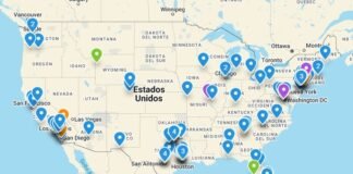 Mapa EN VIVO redadas ICE