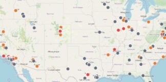 Mapa en vivo de redadas de ICE (1)