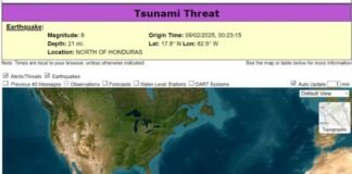 Tsunami en el Caribe hoy (1)