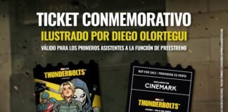 Thunderbolts card Perú