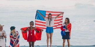 María Fernanda Reyes surf