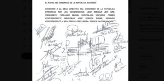 Moción de censura contra la mesa directiva de José Jerí
