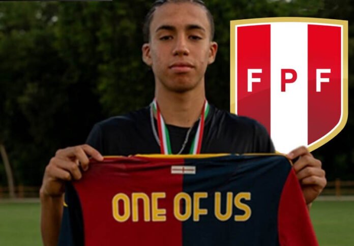 Soufian Rahim, futbolista italo-peruano del Genoa Sub-18, promesa de la Selección Peruana con raíces peruanas y marroquíes.