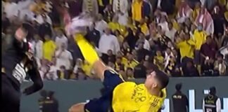 Gol cristiano ronaldo chilena hoy