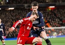 Liverpool vs PSV hoy