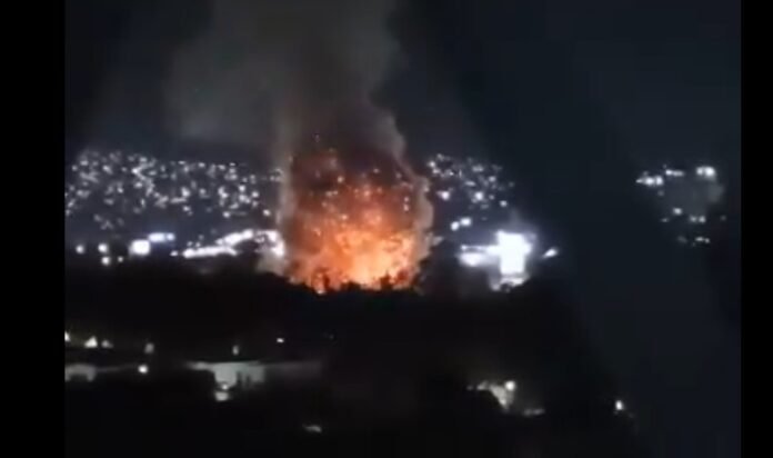 Bombardeo en Venezuela Bombardeo en Venezuela