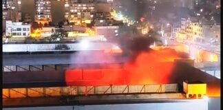 Incendio en Maranguita hoy