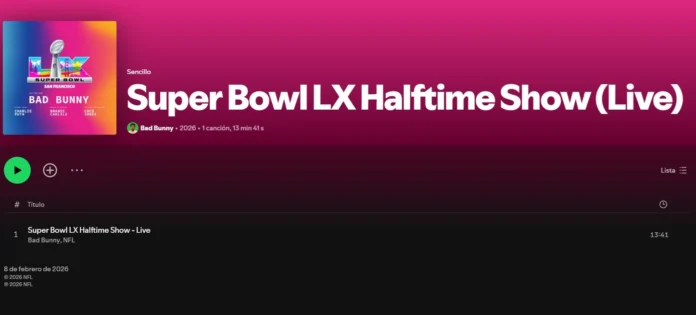 Bad Bunny Superbowl Spotify Bad Bunny Superbowl Spotify