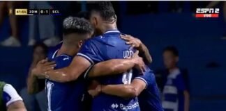 Gol de Yotún de penal ante 2 de Mayo