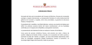 Hernando de Soto será el nuevo presidente del Consejo de Ministros, confirma la Presidencia del Perú Hernando de Soto premier presidente del consejo de ministros