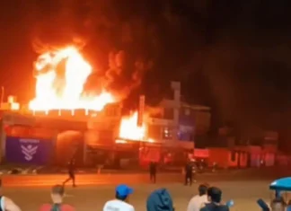 Incendio en Trujillo hoy