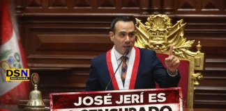 José Jerí es censurado y deja de ser presidente del Perú de manera inmediata José Jerí censurado