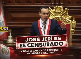 José Jerí es censurado y deja de ser presidente del Perú de manera inmediata José Jerí censurado