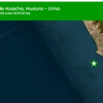 Temblor en Lima Hoy: sismo de magnitud 4.2 se registró al sur de Huacho Temblor hoy