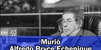 Alfredo Bryce Echenique fallecio