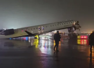 Air Canada accidente Nueva York hoy