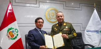 La alianza estratégica permitirá el intercambio de información migratoria en tiempo real, capacitaciones especializadas y acciones conjuntas para fortalecer la seguridad nacional y el control en las fronteras del Perú.