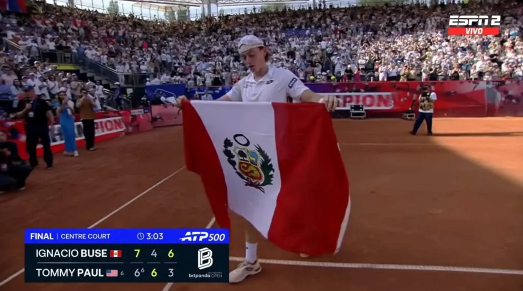 ignacio buse campeón del atp 500