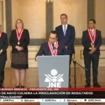 JNE proclamación de resultados