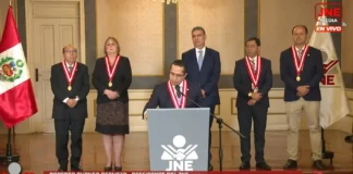 JNE proclamación de resultados