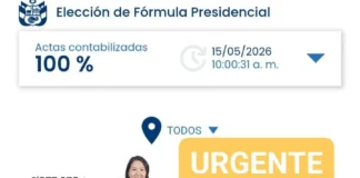 Resultados ONPE 100 %
