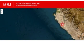 Temblor en Ica hoy