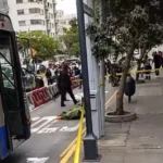 VIDEO: Trabajadora de la ATU muere atropellada por bus del Corredor Azul Atropello ATU