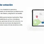 Conocer local de votación segunda vuelta