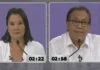 Debate presidencial 2026: Keiko Fujimori y Roberto Sánchez confrontan propuestas rumbo a la segunda vuelta Debate presidencial 2026