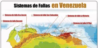 mapa terremotos venezuela