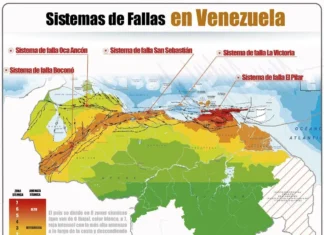 mapa terremotos venezuela