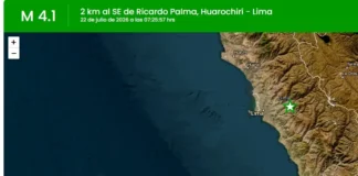 Temblor en Lima hoy: sismo de magnitud 4.1 se registró en Ricardo Palma, Huarochirí Temblor en Lima hoy