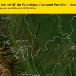 Temblor en Pucallpa hoy