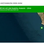 Temblor de magnitud 4.0 sacude Lima: sismo se registró al sur de Huacho, según el IGP Temblor hoy en Lima