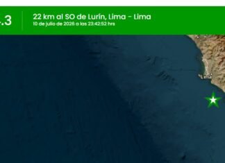 Temblor hoy en Lima