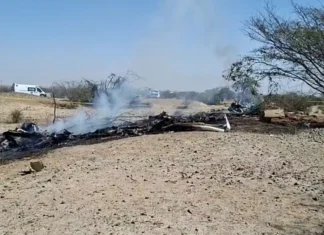 Accidente aéreo en nasca
